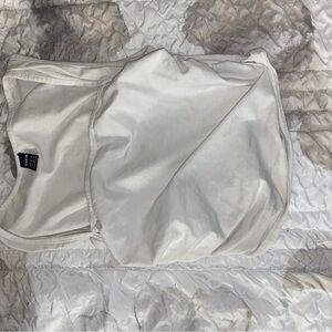 2 White Sleeveless Top